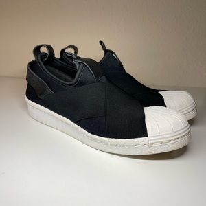 Adidas superstar Slip-on shoes in black